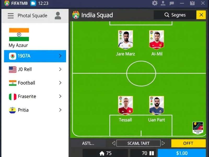 Optimal Indian FIFA Mobile Squad